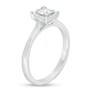 Thumbnail Image 3 of Previously Owned - 1/10 CT. T.W. Baguette and Round Composite Diamond Promise Ring in Sterling Silver