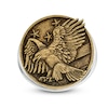 Thumbnail Image 1 of Previously Owned - Flying Eagle Antique-Finished Signet Ring in Sterling Silver and Bronze