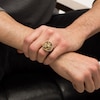 Thumbnail Image 2 of Previously Owned - Flying Eagle Antique-Finished Signet Ring in Sterling Silver and Bronze
