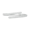 Thumbnail Image 4 of Previously Owned - 1/10 CT. T.W. Diamond Wrap Ring in Sterling Silver