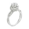 Thumbnail Image 2 of Previously Owned - 1-1/4  CT. T.W. Diamond Swirl Frame Split Shank Engagement Ring in 14K White Gold