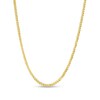 Thumbnail Image 1 of Previously Owned - Made in Italy 1.1mm Adjustable Wheat Chain Necklace in 14K Gold - 22"