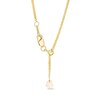 Thumbnail Image 2 of Previously Owned - Made in Italy 1.1mm Adjustable Wheat Chain Necklace in 14K Gold - 22"