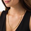 Thumbnail Image 2 of Previously Owned - 3.85mm Diamond-Cut Glitter Rope Chain Necklace in 10K Gold - 20"