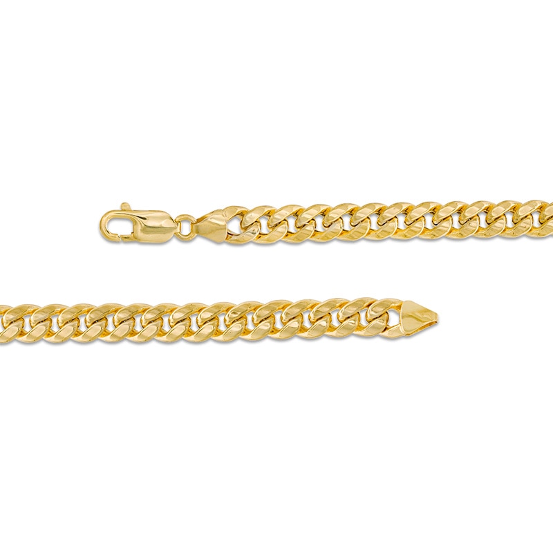 Main Image 3 of Previously Owned - Men's 3.5mm Cuban Curb Chain Necklace in 10K Gold - 22"