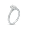 Thumbnail Image 3 of Previously Owned - 3/4 CT. T.W. Oval Diamond Frame Engagement Ring in 14K White Gold