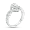 Thumbnail Image 3 of Previously Owned - 3/4 CT. T.W. Marquise Diamond Frame Twist Shank Engagement Ring in 14K White Gold