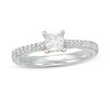 Thumbnail Image 1 of Previously Owned - Zales Private Collection 5/8 CT. T.W. Princess-Cut Diamond Engagement Ring in 14K Two-Tone Gold