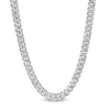 Thumbnail Image 1 of Previously Owned - Men's 6.0mm Diamond-Cut Cuban Link Chain Necklace in Solid Sterling Silver - 22"