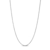 Thumbnail Image 1 of Previously Owned - 1.6mm Glitter Rope Chain Necklace in Solid 10K White Gold - 18"