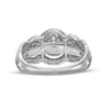 Thumbnail Image 4 of Previously Owned - 1 CT. T.W. Diamond Past Present Future® Scallop Vintage-Style Engagement Ring in 10K White Gold