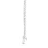 Thumbnail Image 2 of Previously Owned - 3 CT. T.W. Diamond Graduated Tennis Necklace in 10K White Gold - 16"