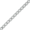 Thumbnail Image 1 of Previously Owned - 10 CT. T.W. Diamond Tennis Bracelet in 10K White Gold
