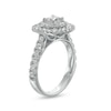 Thumbnail Image 3 of Previously Owned - 1-1/2 CT. T.W. Princess-Cut Diamond Double Frame Engagement Ring in 14K White Gold