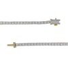 Thumbnail Image 3 of Previously Owned - Men's 3 CT. T.W. Diamond Tennis Necklace in 10K Gold - 20"