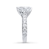 Thumbnail Image 3 of Previously Owned - Ever Us® 2-1/2 CT. T.W. Two-Stone Diamond Bypass Ring in 14K White Gold