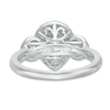 Thumbnail Image 4 of Previously Owned - 1 CT. T.W. Diamond Past Present Future® Pear-Shaped Frame Engagement Ring in 14K White Gold