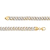 Thumbnail Image 2 of Previously Owned - Made in Italy Men's 5.6mm Diamond-Cut Cuban Curb Chain Necklace in Hollow 10K Gold - 22"