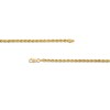 Thumbnail Image 2 of Previously Owned - 3.15mm Evergreen Rope Chain Necklace in Hollow 10K Gold - 24"