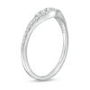 Thumbnail Image 3 of Previously Owned - 1/5 CT. T.W. Diamond Five Stone Contour Anniversary Band in 10K White Gold