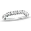 Thumbnail Image 1 of Previously Owned 1/2 CT. T.W. Diamond Seven Stone Band in 10K White Gold