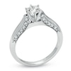Thumbnail Image 2 of Previously Owned 3/4 CT. T.W. Diamond Milgrain Engagement Ring in 14K White Gold