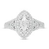 Thumbnail Image 4 of Previously Owned Marilyn Monroe™ Collection 3/4 CT. T.W. Marquise Diamond Art Deco Engagement Ring in 14K White Gold