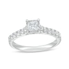Thumbnail Image 0 of Previously Owned 3/4 CT. T.W. Princess-Cut Diamond Engagement Ring in 14K White Gold