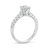 Thumbnail Image 2 of Previously Owned 3/4 CT. T.W. Princess-Cut Diamond Engagement Ring in 14K White Gold