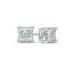 Thumbnail Image 1 of Previously Owned - 1 CT. T.W. Princess-Cut Diamond Solitaire Stud Earrings in 14K White Gold (J/I3)