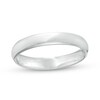 Thumbnail Image 1 of Previously Owned - 3.0mm Low Dome Wedding Band in 10K White Gold