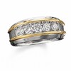 Thumbnail Image 0 of Previously Owned - Men's 1 CT. T.W. Diamond Artisan Ring in 10K Two-Tone Gold