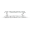 Thumbnail Image 2 of Previously Owned - Vera Wang Love Collection 1/2 CT. T.W. Diamond Solitaire Enhancer in 14K White Gold