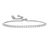 Thumbnail Image 1 of Previously Owned - 1 CT. T.W. Lab-Grown Diamond Tennis Bolo Bracelet in 14K White Gold (F/SI2) - 9.0"