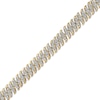 Thumbnail Image 1 of Previously Owned - 3 CT. T.W. Diamond Spiral "S" Link Bracelet in 10K Gold