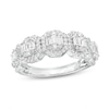 Thumbnail Image 1 of Previously Owned - 1 CT. T.W. Octagon Multi-Diamond Five Stone Ring in 14K White Gold