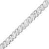 Thumbnail Image 1 of Previously Owned - 1/2 CT. T.W. Diamond Cascading "S" Link Bracelet in 10K White Gold - 7.25"