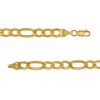 Thumbnail Image 3 of Previously Owned - Men's 5.8mm Figaro Chain Necklace in Hollow 14K Gold - 22"