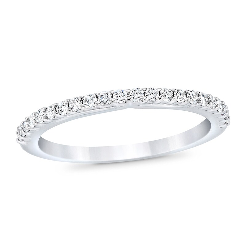 Main Image 1 of Previously Owned - Royal Asscher® 1/4 CT. T.W. Diamond Anniversary Band in 14K White Gold