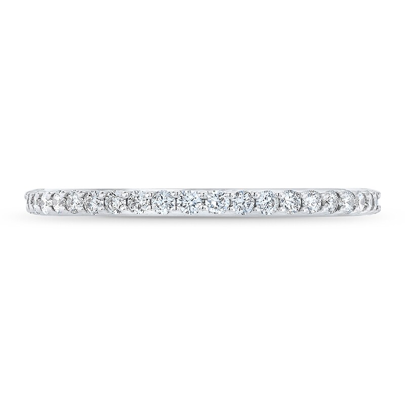 Main Image 3 of Previously Owned - Royal Asscher® 1/4 CT. T.W. Diamond Anniversary Band in 14K White Gold