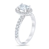 Thumbnail Image 2 of Previously Owned - Royal Asscher® 1-1/2 CT. T.W. Oval Diamond Frame Engagement Ring in 14K White Gold