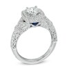 Thumbnail Image 2 of Previously Owned - Vera Wang Love Collection 1-1/5 CT. T.W. Diamond Frame Vintage-Style Engagement Ring in 14K White Gold