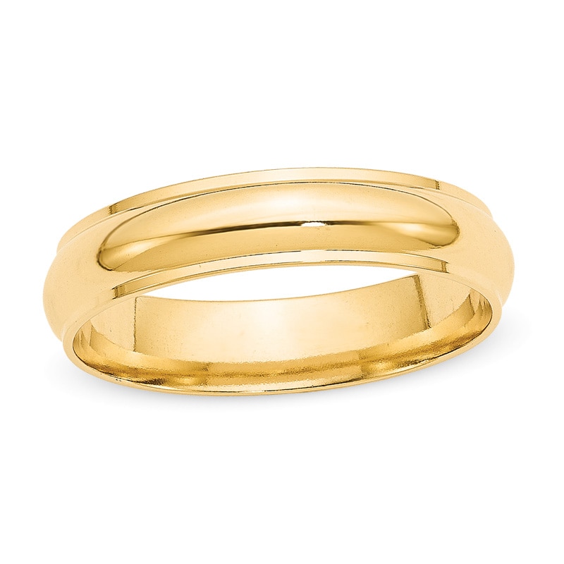 Main Image 1 of Previously Owned - 5.0mm Wedding Band in 14K Gold