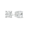 Thumbnail Image 1 of Previously Owned - 7/8 CT. T.W. Diamond Solitaire Stud Earrings in 10K White Gold (J/I3)