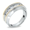 Thumbnail Image 2 of Previously Owned - 1 CT. T.W. Diamond Artisan Ring in 10K Two-Tone Gold