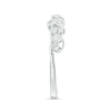 Thumbnail Image 4 of Previously Owned - 1/8 CT. T.W. Diamond Vine Vintage-Style Solitaire Enhancer in 10K White Gold