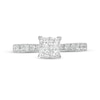 Thumbnail Image 4 of Previously Owned - 1 CT. T.W. Quad Princess-Cut Diamond Engagement Ring in 14K White Gold