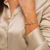 Thumbnail Image 2 of Previously Owned - Etched Arrow Triangular Geometric Cuff in 10K Gold
