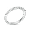 Thumbnail Image 3 of Previously Owned - 1/2 CT. T.W.  Marquise Diamond Five Stone Anniversary Band in 14K White Gold (I/SI2)