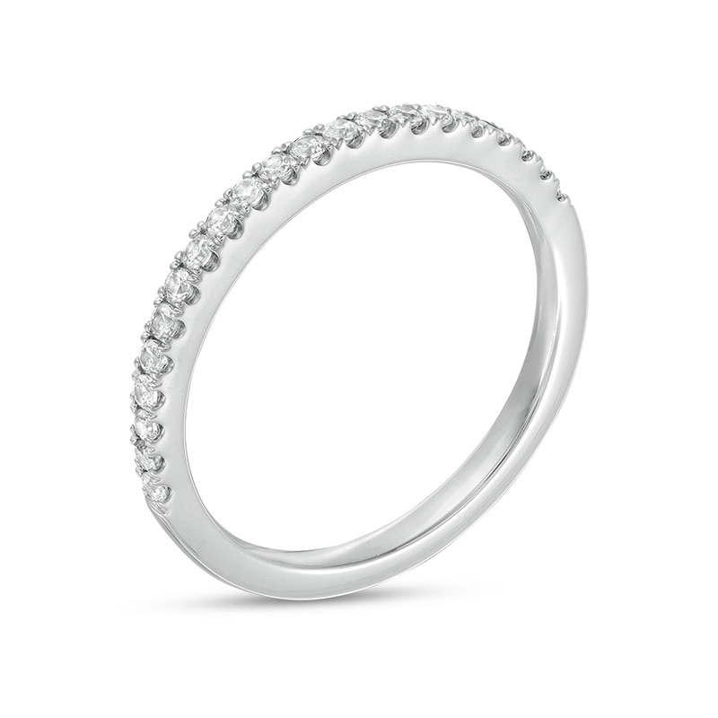 Main Image 3 of Previously Owned - 1/4 CT. T.W.  Diamond Anniversary Band in Platinum (I/SI2)